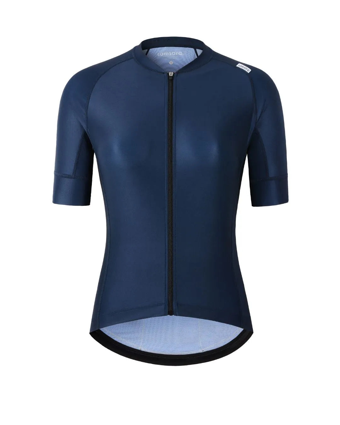 Women s Cycling Jersey Moisture Wicking Pockets Twilight Navy Samsara Cycle