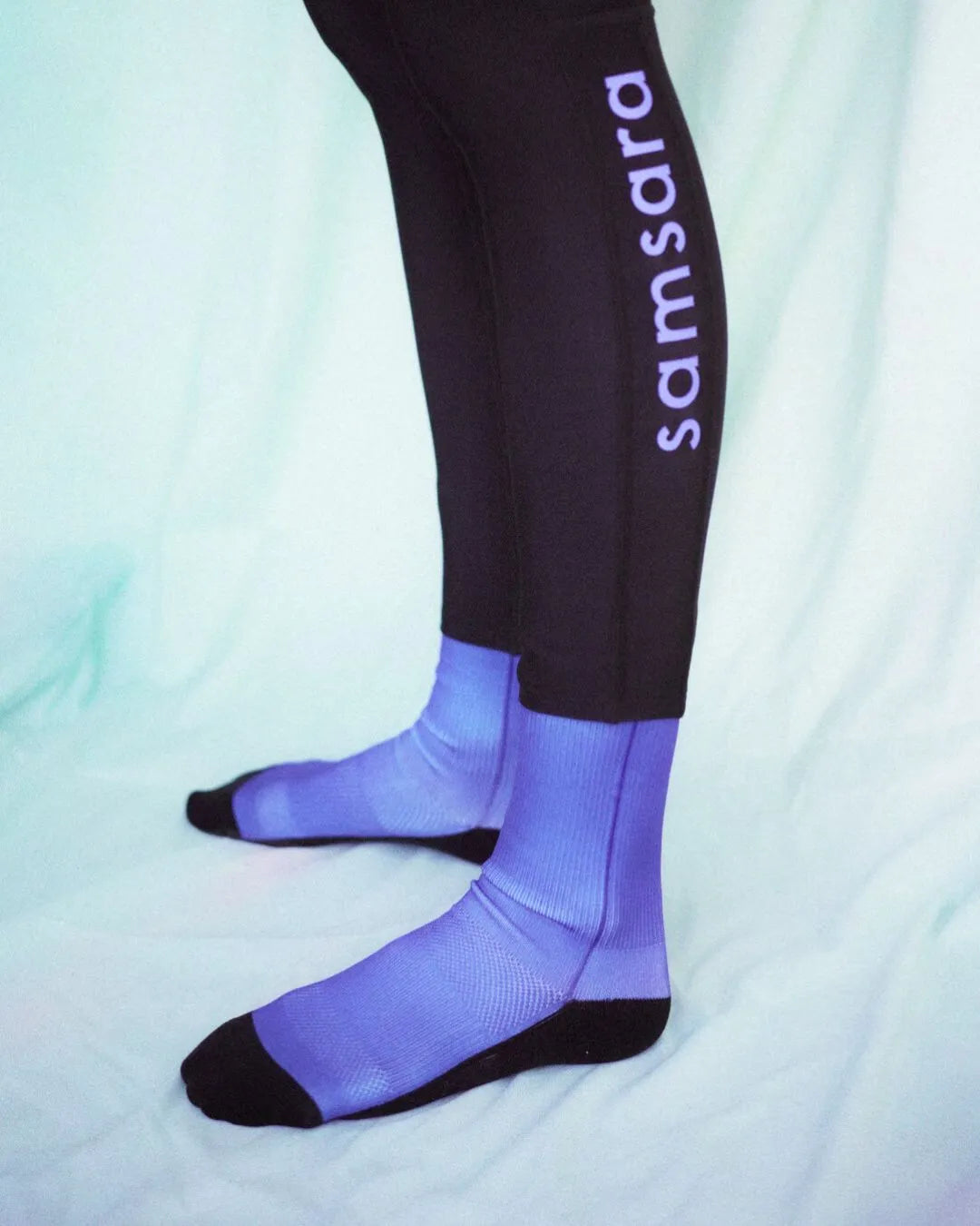 Performance Crew Socks - Iris, Socks, Samsara Cycle, Socks