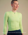 *PRE-ORDER* Endurance Long Sleeve Jersey - Sharp Green, Long Sleeve Jerseys, Samsara Cycle, Bicycle Jerseys