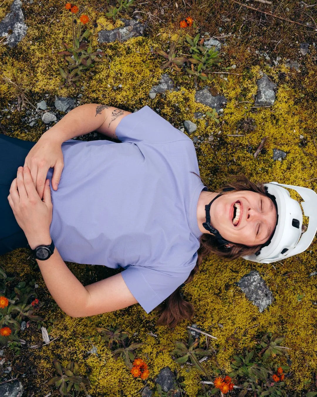 Technical Crop Tee - Pizzaz, Trail Jerseys, Samsara Cycle, Bicycle Jerseys