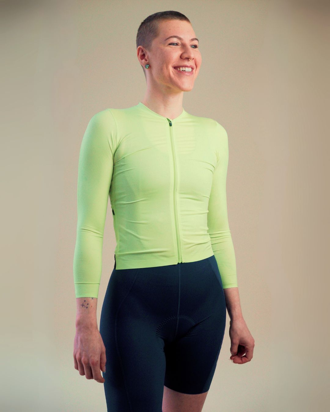 Endurance Long Sleeve Jersey - Sharp Green