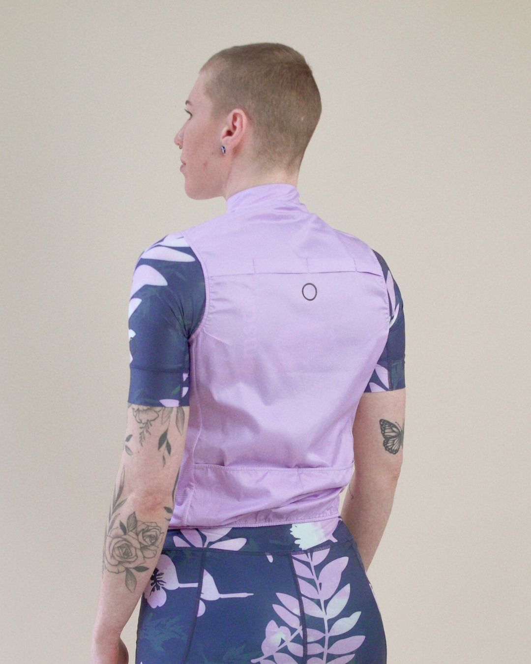 Stop The Wind Cycling Vest - Orchid