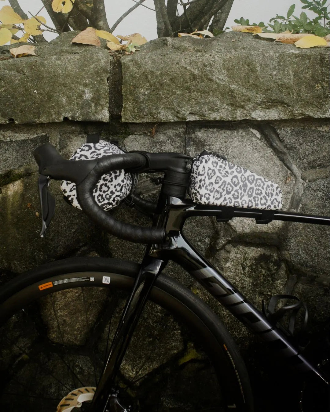 Top Tube Bag - Snow Leopard, bag, Samsara Cycle, Bicycle Bags