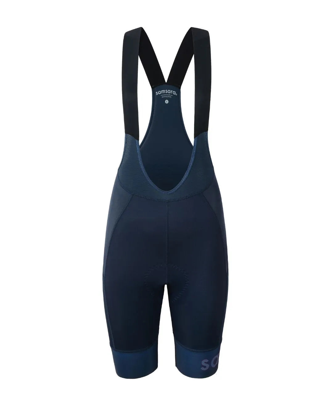 Adventure Bib Shorts - Twilight Navy/Navy Logo, Bib Shorts, Samsara Cycle, Bicycle Bibs